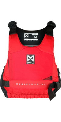 2022 Magic Marine Unisex Ultimate Side Zip Buoyancy Aid MMUUSZ - Red